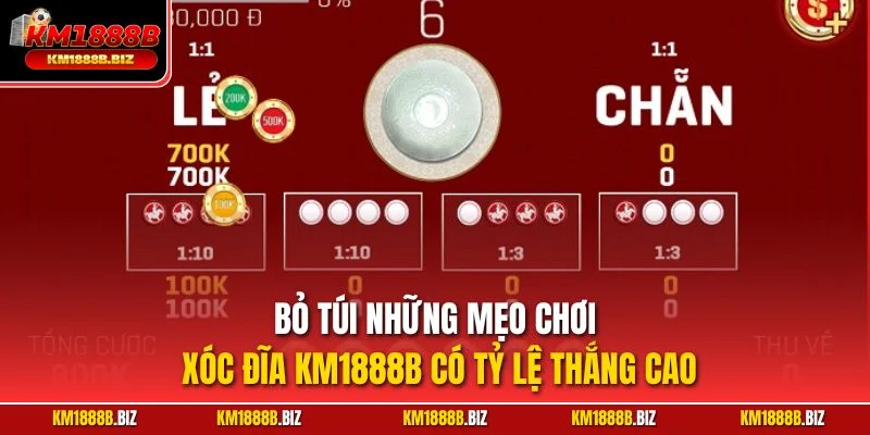 Bỏ túi những mẹo chơi xóc đĩa KM1888B có tỷ lệ thắng cao