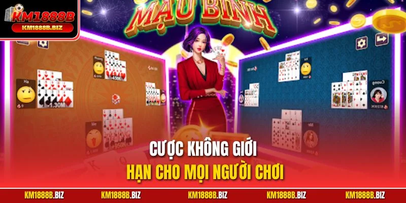 Cược không giới hạn cho mọi người chơi