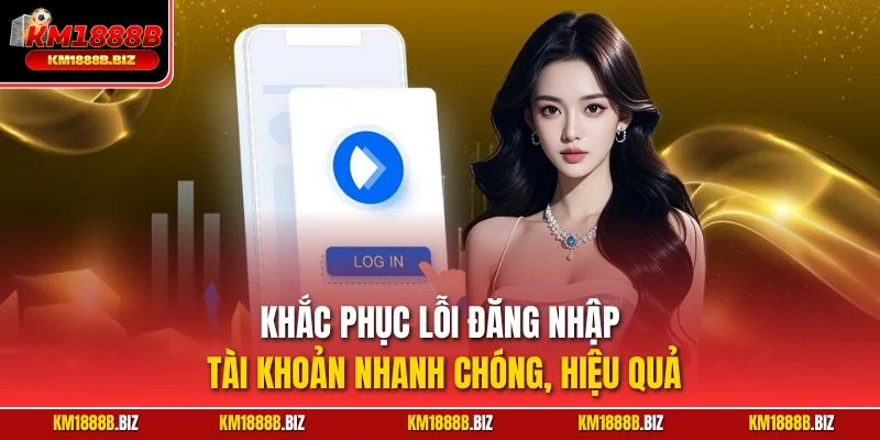 Khắc phục lỗi đăng nhập tài khoản nhanh chóng, hiệu quả